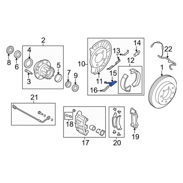 Parking Brake Lever