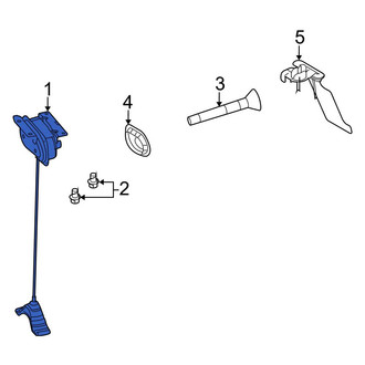 Ford OE - Rear Spare Tire Hoist