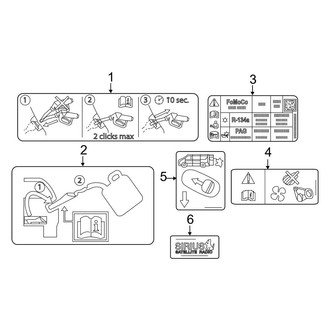 Ford OE - Information Labels