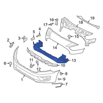 Ford OE - Front Bumper Impact Bar