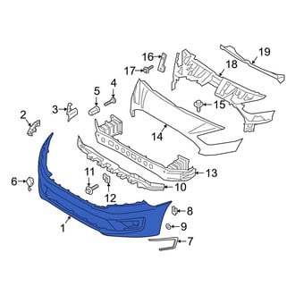 Ford OE - Front Lower Bumper Cover