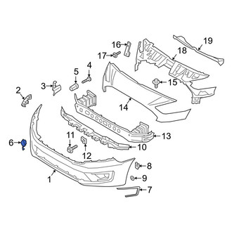 Ford OE - Front Tow Eye Cap