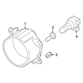 Ford OE - Front Lamps - Fog Lamps