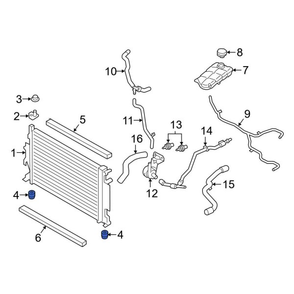 Radiator Insulator