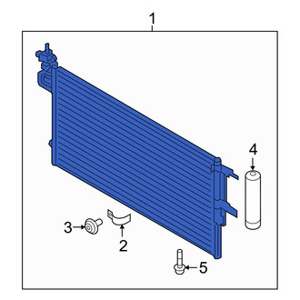 Ford OE - A/C Condenser