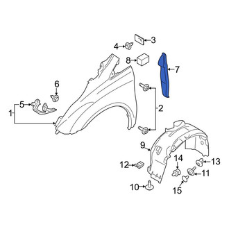 Ford OE - Front Right Sound Absorber