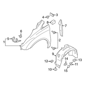 Ford OE - Fender & Components