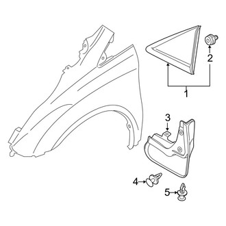 Ford OE - Fender - Exterior Trim