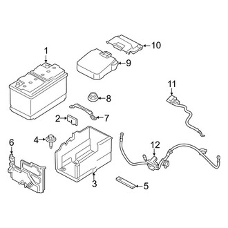 Ford OE - Electrical - Battery