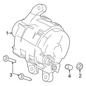 Ford OE - Electrical - Alternator (2.5L)