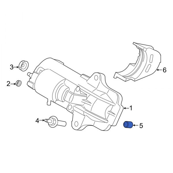 Starter Motor Spacer