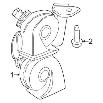Ford OE - Electrical - Horn