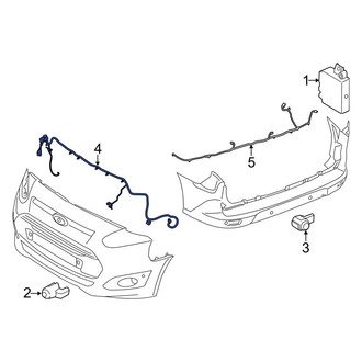 Ford OE - Front Parking Aid System Wiring Harness