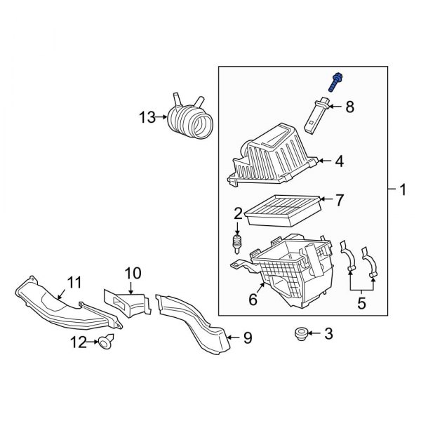 Air Filter and Housing Assembly