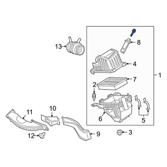 Ford OE - Air Filter and Housing Assembly