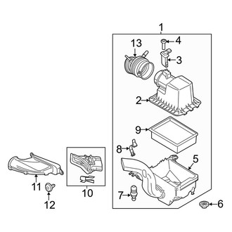 Ford OE - Engine / Transaxle - Air Intake (2.5L)