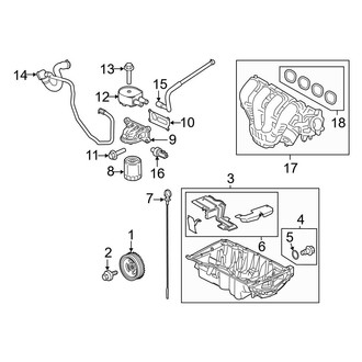 Ford OE - Engine / Transaxle - Engine Parts (2.5L)