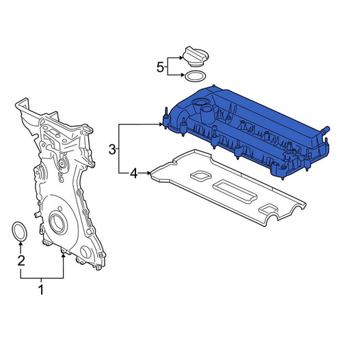 CV6Z-6582-E - Valve Cover 2013-2022 Ford