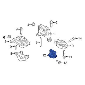 Ford OE - Right Engine Mount Bracket