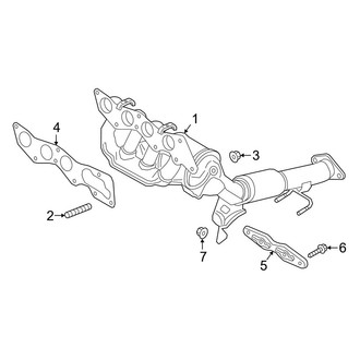 Ford OE - Exhaust System - Manifold (2.0L)