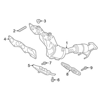 Ford OE - Exhaust System - Manifold (2.5L)