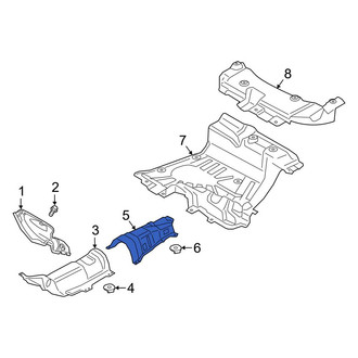 Ford OE - Front Floor Pan Heat Shield