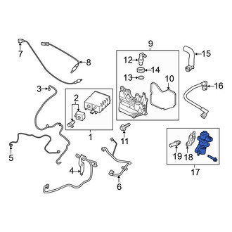 Ford OE - Exhaust Gas Recirculation (EGR) Valve