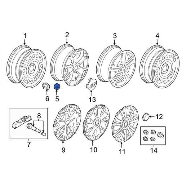 Wheel Lug Nut