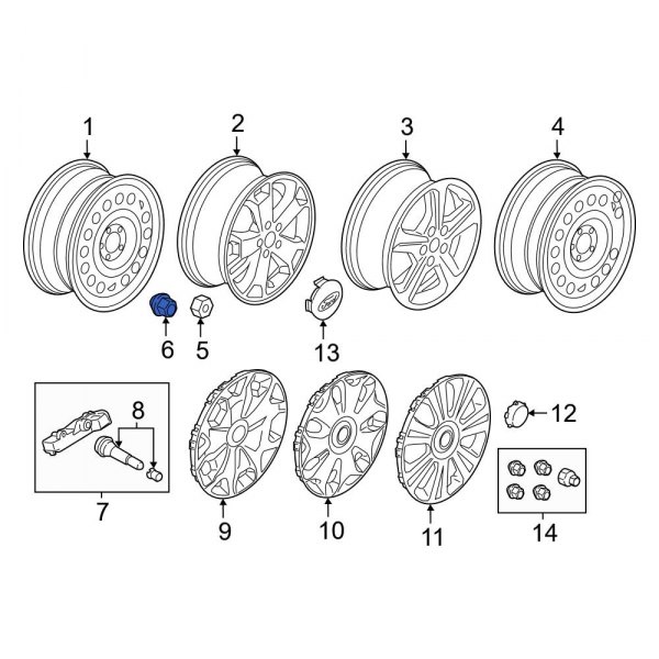 Wheel Lug Nut