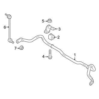 Ford OE - Front Suspension - Stabilizer Bar & Components