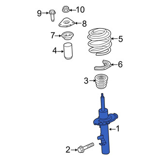 Ford OE - Front Left Suspension Strut