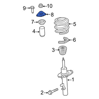 Ford OE - Front Suspension Strut Mount