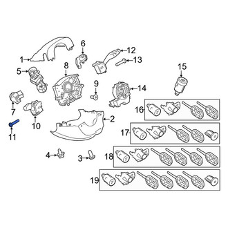 Ford OE - Wiper Switch Screw