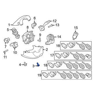 Ford OE - Radio Module Interface Screw