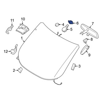 Ford OE - Rain Sensor Bracket
