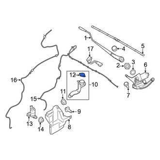 Ford OE - Front Washer Fluid Reservoir Cap