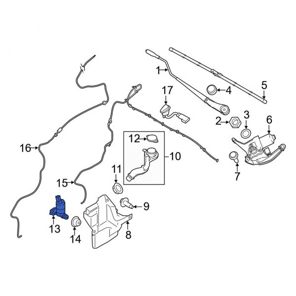 Windshield Washer Pump