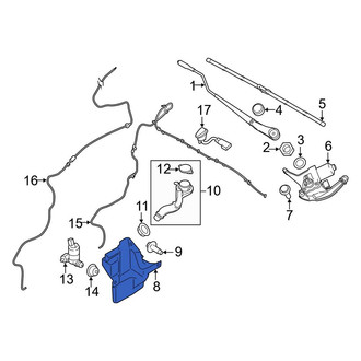 Ford OE - Washer Fluid Reservoir
