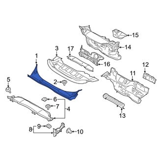Ford OE - Front Cowl Cover