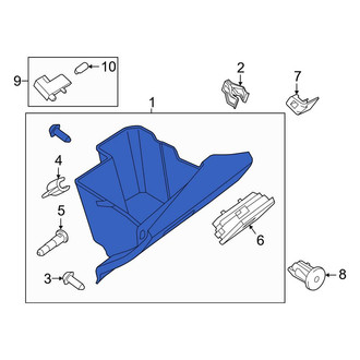 Ford OE - Front Glove Box