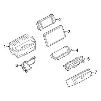 Ford OE - Instrument Panel - Sound System (Receivers and Modules)