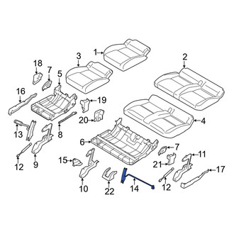 Ford OE - Front Left Folding Seat Latch Release Handle