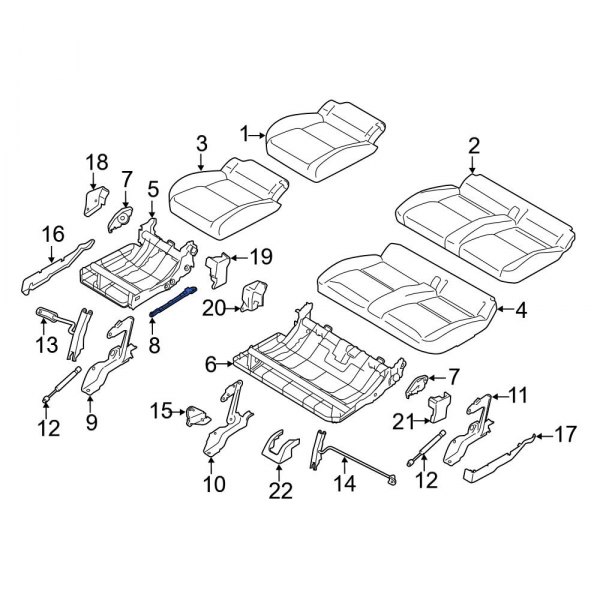 Seat Track Support