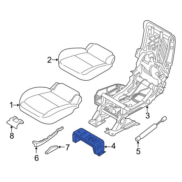 Seat Track Support