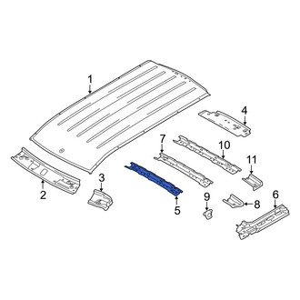 Ford OE - Front Roof Bow