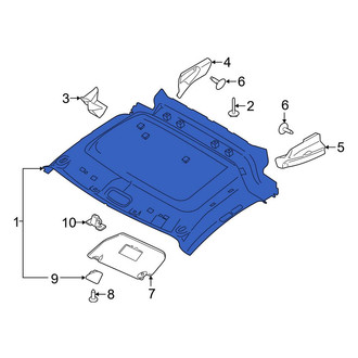 Ford OE - Front Headliner