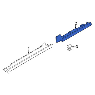 Ford OE - Rear Left Rocker Panel Guard