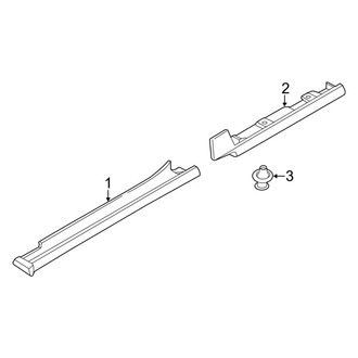 Ford OE - Pillars, Rocker & Floor - Exterior Trim (120.6" Wheelbase)