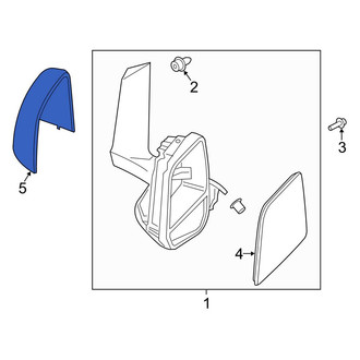 Ford OE - Front Right Door Mirror Cover