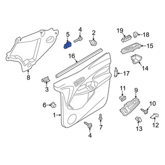 Ford OE - Door Interior Trim Panel Nut